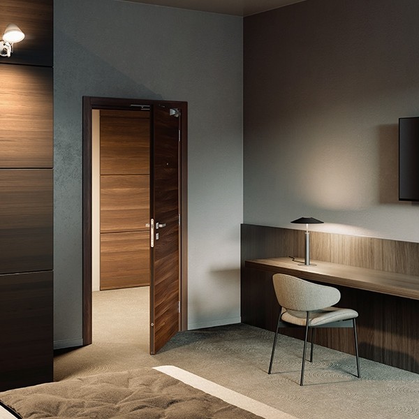 Apartment Wood Fire Door (3)