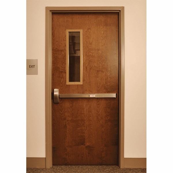 90 minutes fire rated single wood door